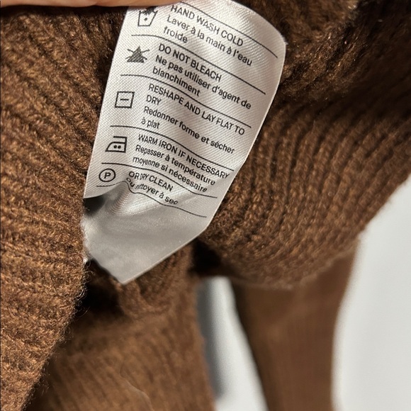 VINCE WOMEN'S CASHMERE RIB HEM V-NECK TUNIC SWEATER XS - Picture 13 of 14